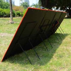 2PCS Solar Panel Stand Portable Folding Mounting Bracket Sturdy and Lightweight