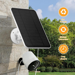 Solar Panel for Simplisafe Outdoor Camera, 4W 5V Solar Charger for Simplisafe