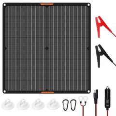 30W Solar Panel Kit 12V Trickle Charger Battery Charger Maintainer Boat RV Car