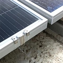 20PCS Photovoltaic Panel Drainage Buckle Plate Solar Panel Water 3213