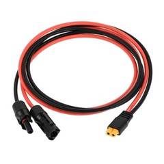 Solar Charge Cable Connector Extension to XT60 Female Adapter 1.5m 12AWG