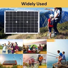 Semi Flexible Solar Panels Kit 300W film Mono Sunpower Home&Outdoor RV Marine