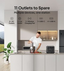 BLUETTI Solar Generator AC180 1152Wh LiFePO4 1800W (WE SHIP TO GUAM & PR OVERSEA