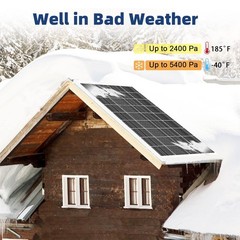 400W 200W Watt 12V Monocrystalline Solar Panel For Home RV Camping Boat Off Grid