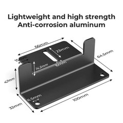 EcoFlow Rigid Solar Panel Mounting Feet With Screws Washers And Nuts