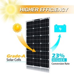 300 Watts Solar Panel Kit 40A 18V Battery Charger Controller Caravan Boat RV US