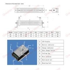 MPPT 3000W Wind Solar Hybrid Charge Boost Controller 12V 24V 48V Regulator +Dump