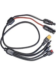 4IN1 Solar Connector Splitter Cable 45A Connector XT60 DC 8mm 5.5mm Adapter