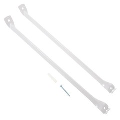 2Pcs Rv Heavy Duty Metal Shelf Brackets Wire Support for Shower Closet Storage