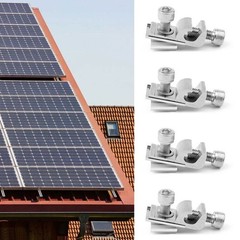 Ground Grounding Lug Standard Grounding Clip Solar-Panel Solar-Mounting System