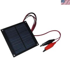 Durable Mini Solar Charger – 5V Monocrystalline Solar Panel for DIY Enthusiasts