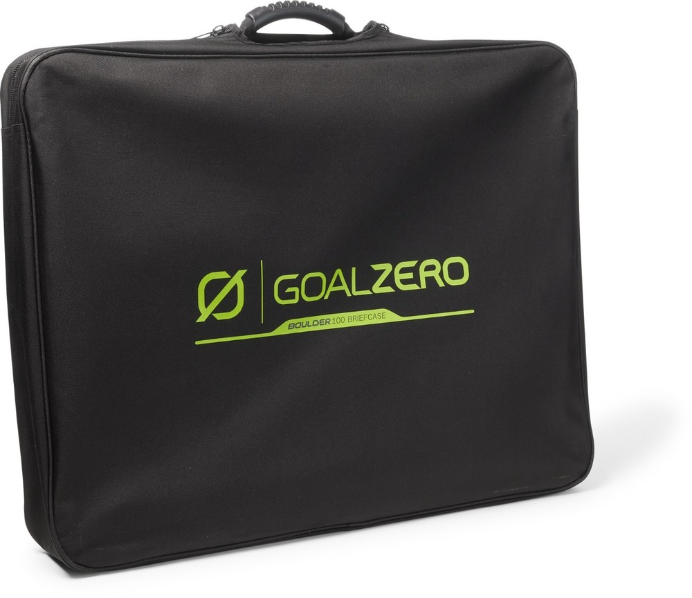 Goal Zero Boulder 100W Solar Panel Briefcase Portable RV Camping – Free Shipping