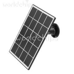 8W 5V Microcrystal Solar Panel + Mounting Bracket For Security Camera Water Pump