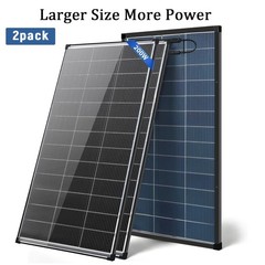 2*200W Solar Panel Double Sided Mono PV Panel 12V RV Outdoor Power Supply system