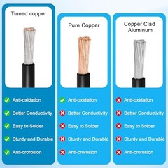 10AWG Solar to XT60i Extension Cable 3 6 10 35 50 75 Heavy Duty Adapter 100FT