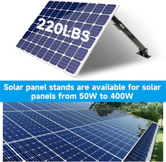 Adjustable Solar Panel Tilt Mount Brackets Aluminum Alloy Solar Panel Mounting S