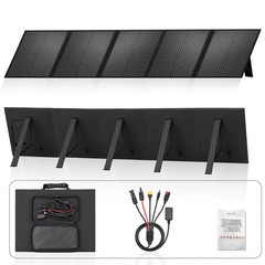 300W Portable Folding Solar Panel 36V 4-in-1 charging cable for Home RV Camping