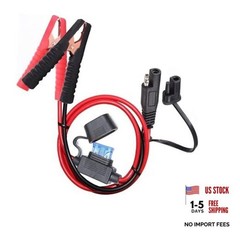 10AWG Battery Alligator Clips,SAE Quick Release 10AWG Alligator Clip to SAE