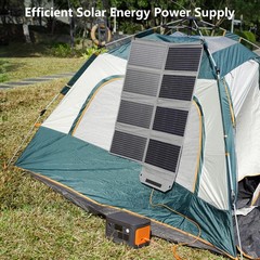 80W Solar Panel Foldable solar usb charger for BLUETTI Elite 30 V2 Backup Power