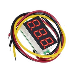Electronic Voltages Tester 0.36 Inch Voltages Reader for Hobbyists