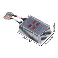 Solar Battery Charge Controller Boost MPPT Voltage Adjustable Waterproof