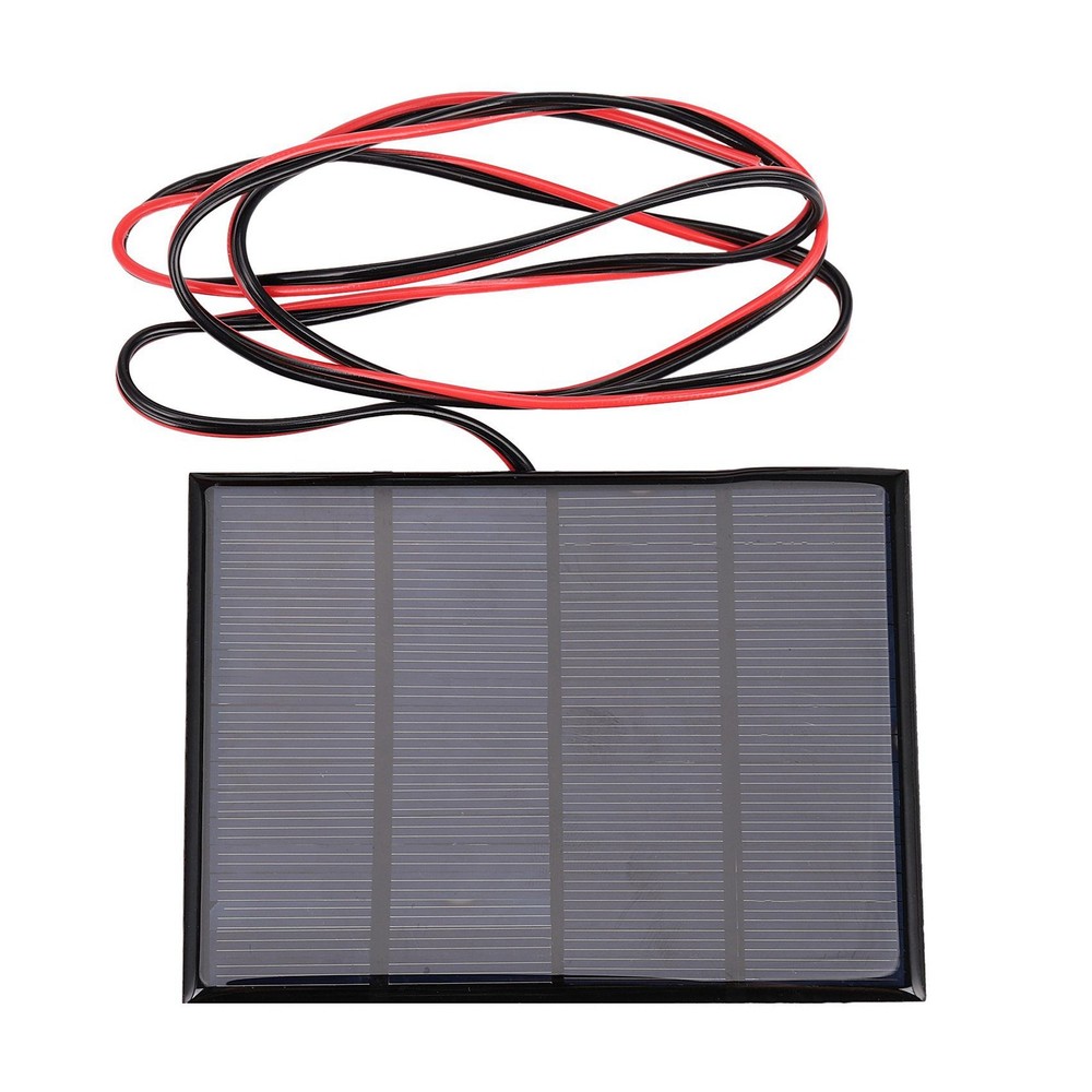 2X 1.5W 12V Solar Panel Small Cell Module with 1M Wire L8I38951