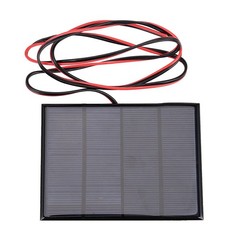 2X 1.5W 12V Solar Panel Small Cell Module with 1M Wire L8I38951