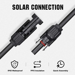 12 Volt 100 Watt Solar Panel Monocrystalline PV Module RV Camping Home Off Grid