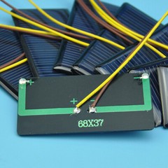 1/2/3/4/5Pcs 5V 0.3W 60mA Solar Panel Small Cells DIY Battery Charge for Phone