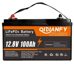 12V 300Ah 100Ah LiFePO4 Lithium Battery 15000+ Cycle 200A BMS For RV Off-grid