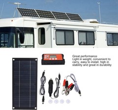 600W Solar Panel Charger Monocrystalline 100A Charge Controller Solar Panel Kit