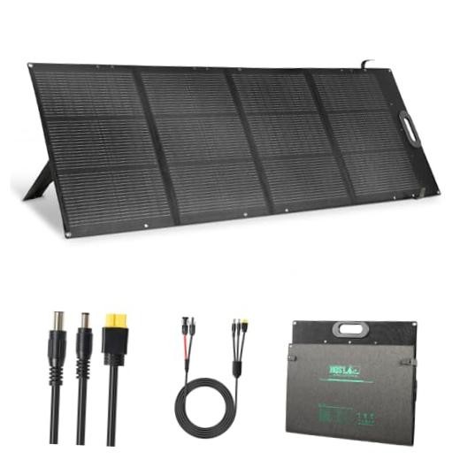Ultra-Light Portable Solar Panel for Power Station & Solar Generator, 25% 200W