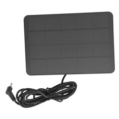 10W Solar Panel Charger Efficient IP65 Portable For Stick Up Cam Premium