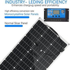150-900W Off-Grid Monocrystalline Solar Panel Solar Module for RV Trailer Marine