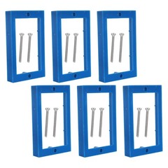 6pcs Electrical Box Extenders: Single Gang Box Extender with Screws – Wall