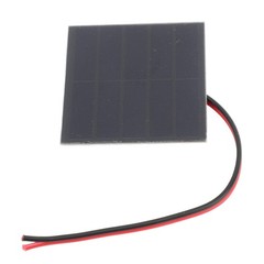3 Set Small Solar Panels Professional 1W Monocrystalline Silicon High Efficiency