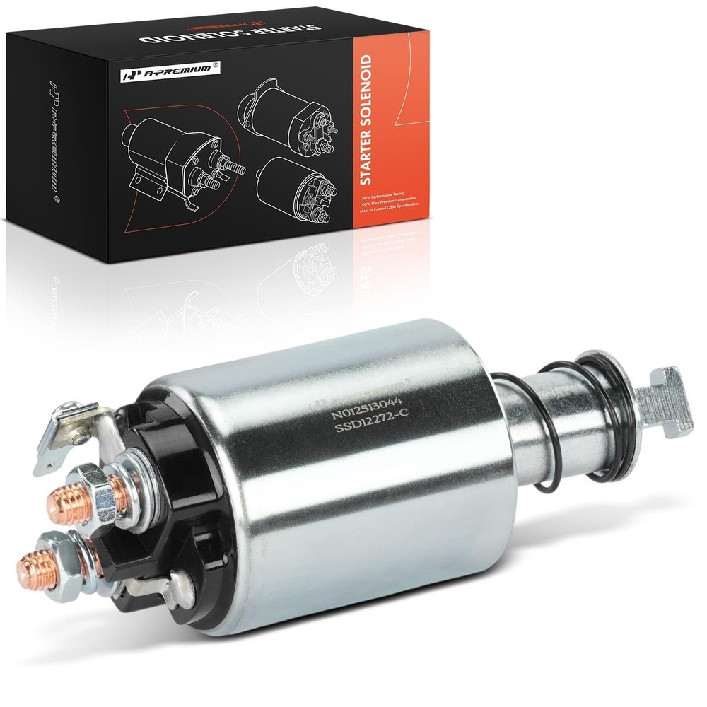 A-Premium Starter Solenoid Compatible with Nissan & Yanmar Tractor Models – L…