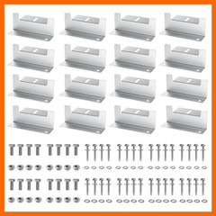 16PCS Solar Panel Mounting Brackets, Z Brackets, Lightweight Aluminum Alloy, …