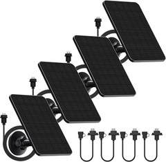 4 Pack Solar Panel for Blink Outdoor 2K+/4(4th Gen)/Outdoor(3rd Gen) XT3