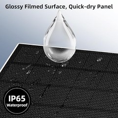 5W Solar Panel for Ring with 8000mAh Battery, Compatible for Ring (1 pack)