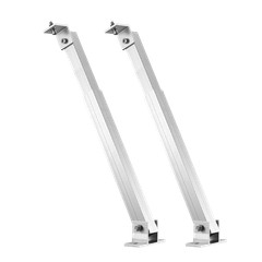 Set Adjustable Solar Panel Tilt Mount Brackets Aluminum Alloy Mounting Bracket