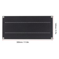 60W 18V Solar Panel Kit 100A Battery Charger Controller Battery Charging Kit For