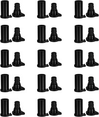 Solar Panel Connector Cap Weather Resistant Dust Male and Female Cap for Solar P