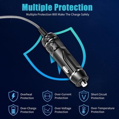 For Anker SOLIX Car Charging Cable Compatible with Anker C1000 Car Charging XT60