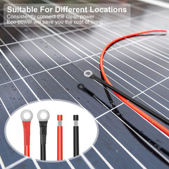 10 Gauge Battery Cable 8FT for Automotives RVs Solar Marine Motorcycles