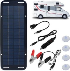 Solar Panel Kit – 12V Solar Trickle Charger, Portable Solar Powered Charger …