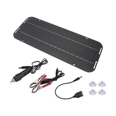12V 6W Solar Panels Car Motorcycle Kick Scooter Portable Solar Panel Car 7530