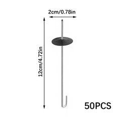 50Pcs Stainless Steel Critter Guard Clip Replacement Easy to Installation