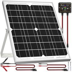 Solar Panel Kit with Smart Controller – Adjustable Bracket