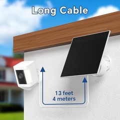 Solar Panel Built-in 4000mAh/Battery Black-Whie-3W-4000mAh Built-in Battery